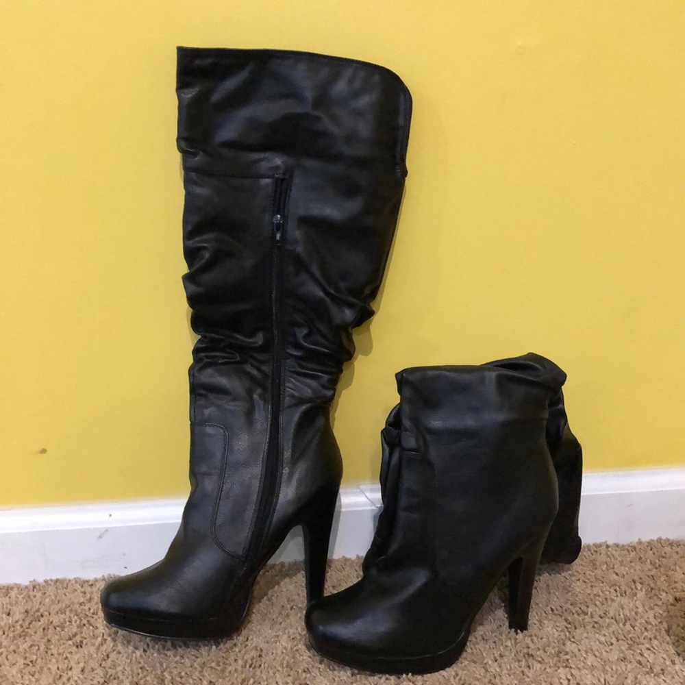 High heel boots